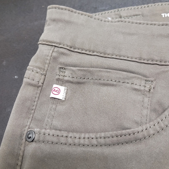 AG Adriano Goldschmied Farrah High Rise Skinny Ankle Toupe Size 30R - Picture 2 of 15